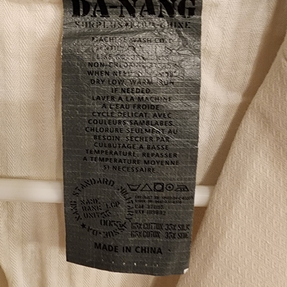 Da-Nang Eggshell Surplus Blazer - SZ S - Picture 2 of 4